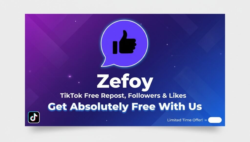 Zefoy TikTok Free Repost, Followers & Likes | Get Absolutely Free With Us