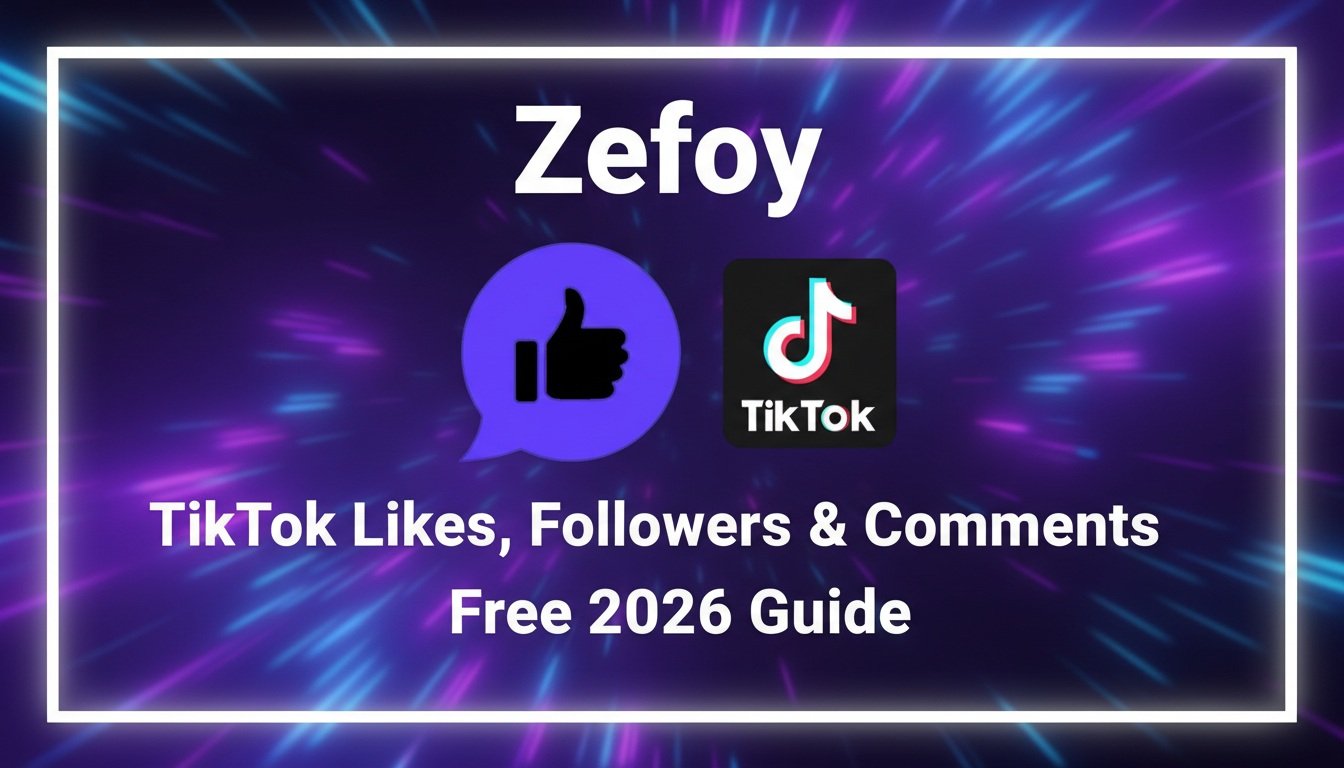 Zefoy TikTok Likes Followers Comments Free 2026 Guide Banner