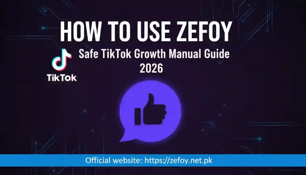 How to Use Zefoy | Safe TikTok Growth Manual Guide 2026
