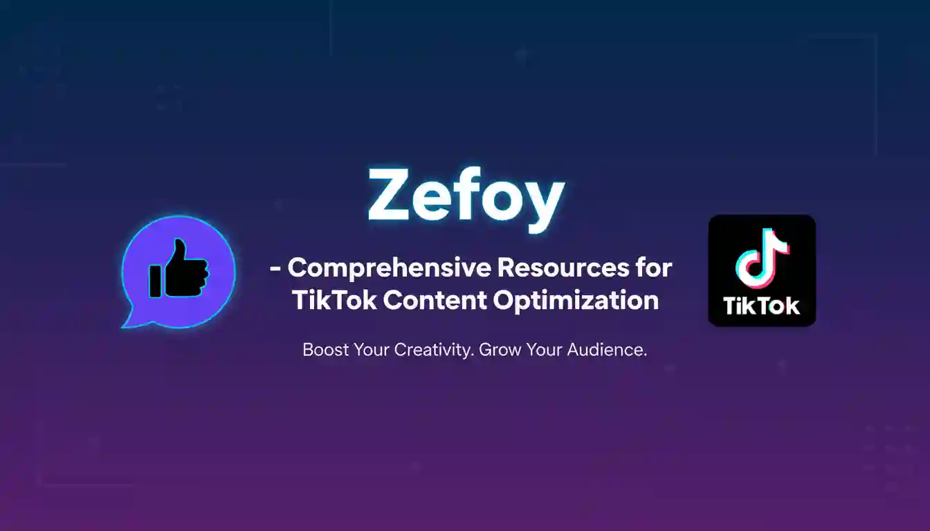 Zefoy TikTok Content Optimization Mobile Banner