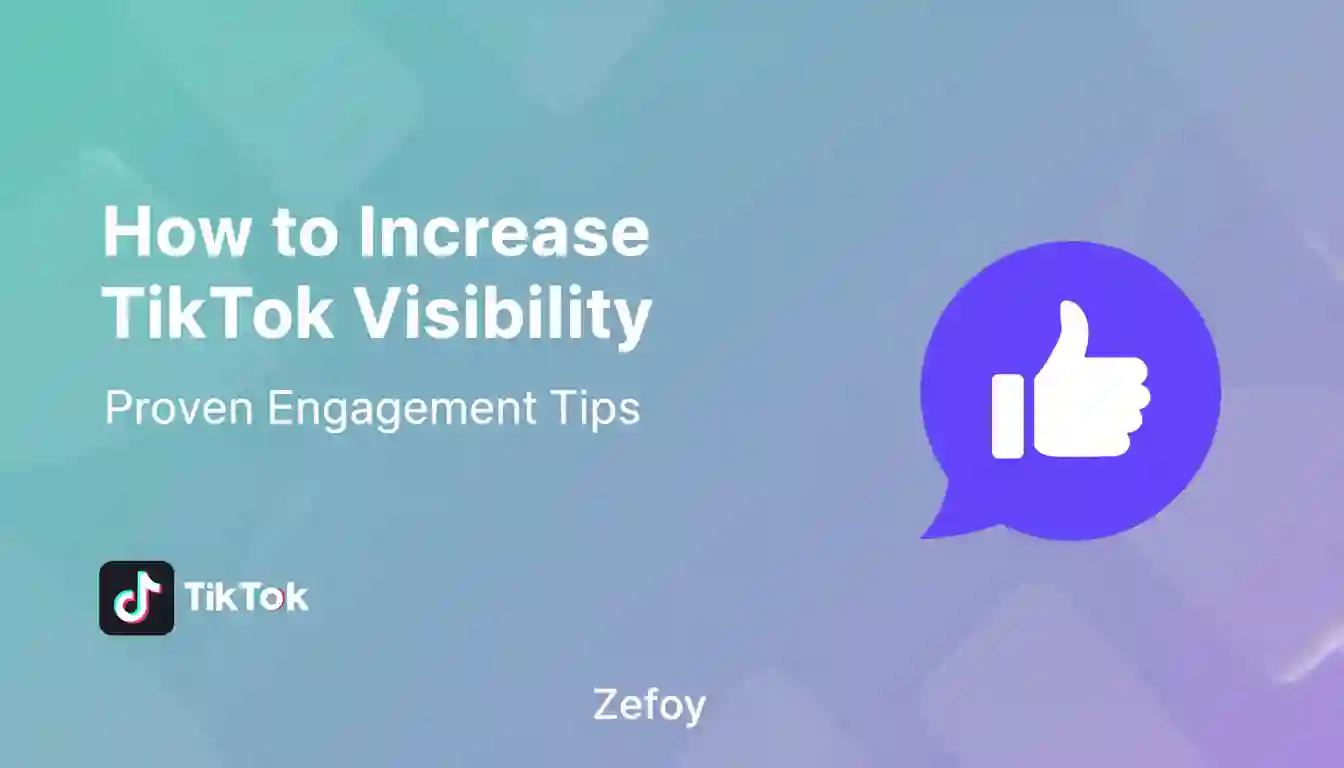 How to Increase TikTok Visibility Mobile Banner