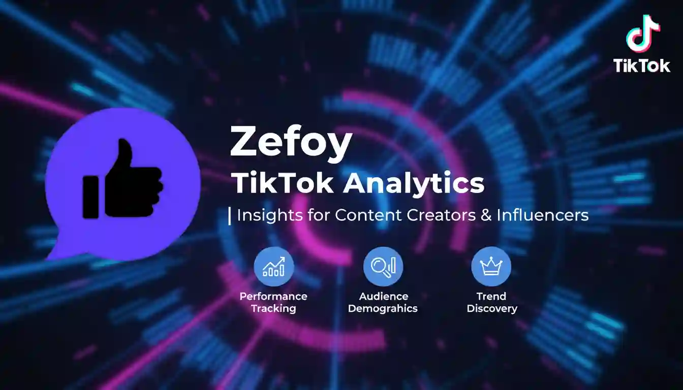 Zefoy TikTok Analytics Mobile Insights Banner